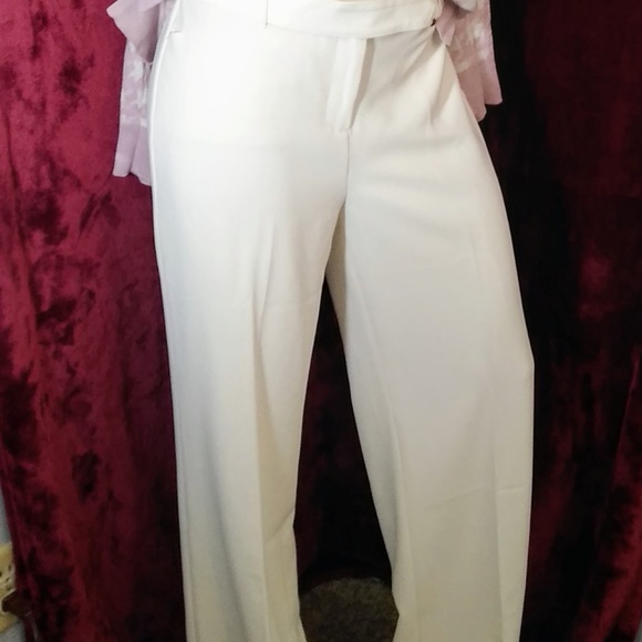 White House Black Market wide leg dress pants - Picture 1 of 8
